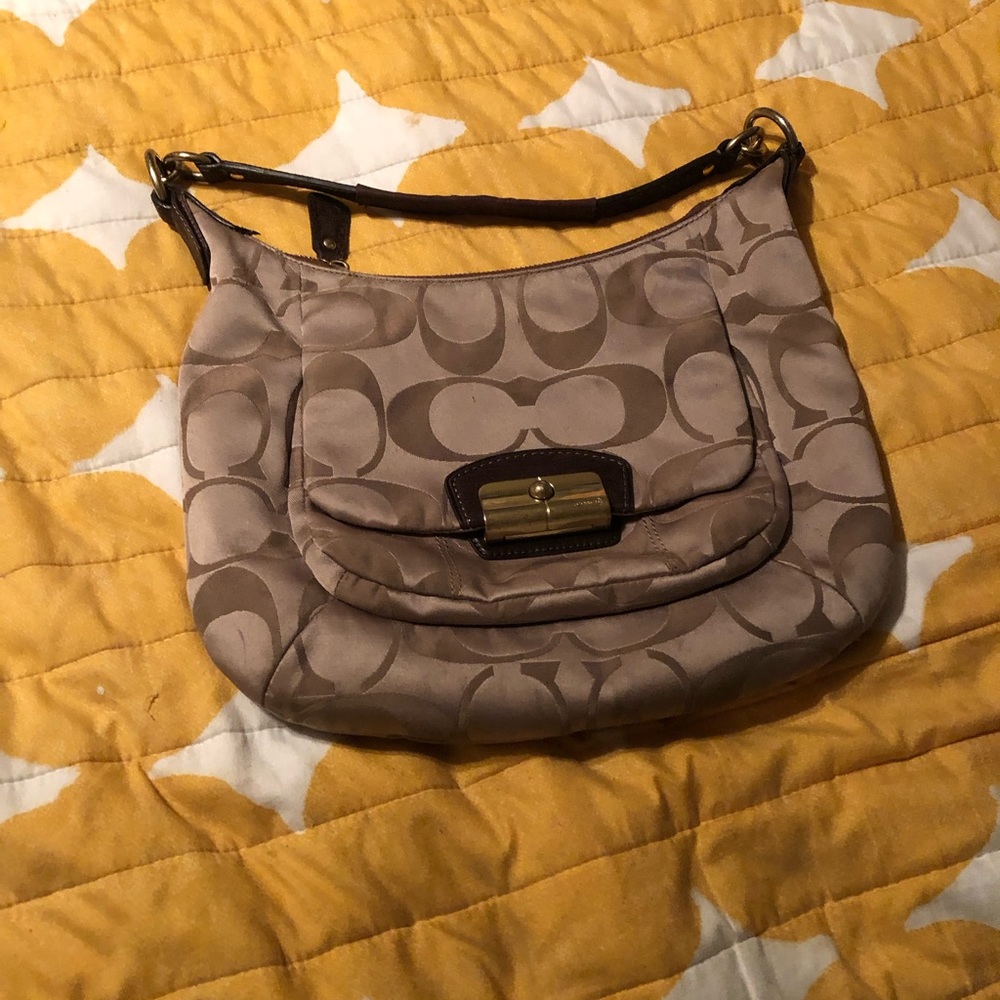 Coach shoulder bag & marked